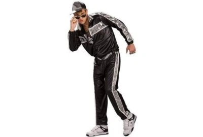 Hip Hop Star Costume Set | Metallic Jacket, Pants & Cap - image 1 of 2