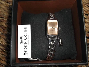 Coach Damenuhr Ludlow neu in Box 295 $ neue Batterie passt 7" Handgelenk - Bild 1 von 12
