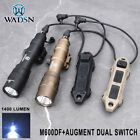 M600DF Flashlight 1400 Lumen ScoutLight Tactical Augmented Dual Pressure Switch