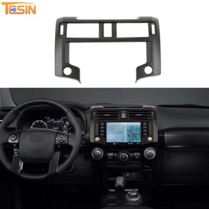 Interior Central Control GPS Navigation Panel Trim Cove for 4Runner Matte Black - Picture 1 of 12