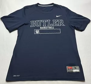 Butler Bulldogs Nike Team Shirt University Basketball Men's Size Small Blue READ - Picture 1 of 11