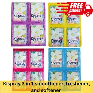 KISPRAY - Iron Aid For Long Lasting Frangrance 24 SACHETS Free Shipping - Picture 1 of 13