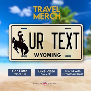 Wyoming Retro - Personalisiertes Nummernschild - Americana, US Highway - Bild 1 von 2