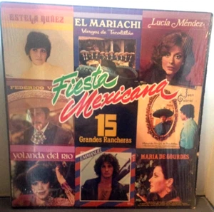 FIESTA MEXICANA - 15 GRANDES RANCHERAS 12 INCH VINYL RECORD IL7-7384 SHRINK - Foto 1 di 7