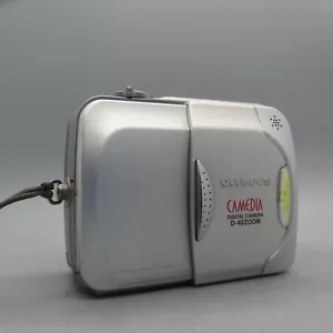 Olympus Digital Camera Camedia D-40 Zoom 4.0MP Silver Tested - Picture 1 of 8