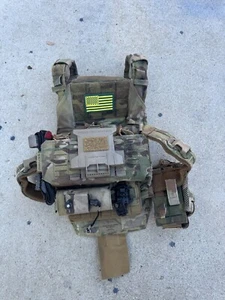 Haley Strategic Thorax Multicam w/ Extras TQ, IZLID Pouch, Triple Flap, MBITR - Picture 1 of 7
