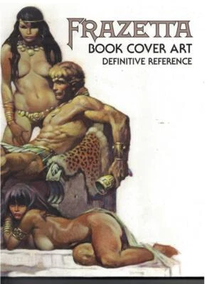 Frazetta Book Cover Art: Definitive Reference (Deluxe edition w/Slipcover) Foto 1 de 3