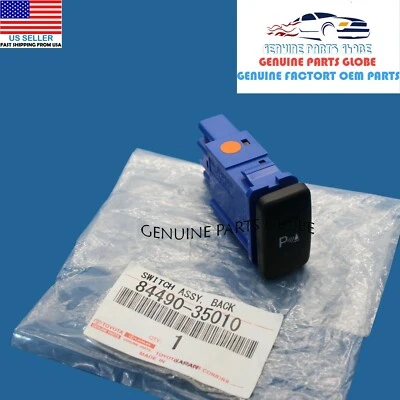 NEW GENUINE OEM TOYOTA 07-14 FJ CRUISER DASHBOARD PARKING AID SWITCH 84490-35010 - Image 1 of 4