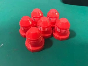 THREADED PLUG-PT-40-LDPE-RED (pack of 100) - Foto 1 di 1