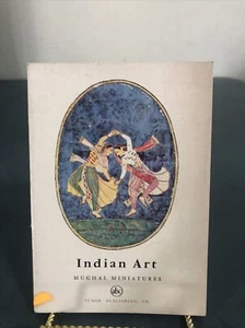 Indian Art Mughal Miniatures By George Lawrence Vintage Paperback 1963 - Picture 1 of 6
