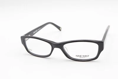 NINE WEST NW5092 001 Polished Black 47-15-135 Frames Petite Fit Flex Hinges X812 - Image 1 of 4