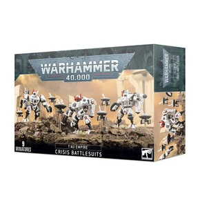 Games Workshop Warhammer 40k Tau XV8 Crisis Battletuta Team Nuova con scatola - Foto 1 di 1