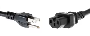 CBL-PWR-C15M-HITEMP-US, 8 Fuß Netzkabel - USA - Bild 1 von 1