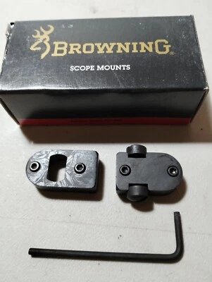 Montaje de mira telescópica Browning de 2 piezas con perno en A izquierdo #84172 Foto 1 de 2