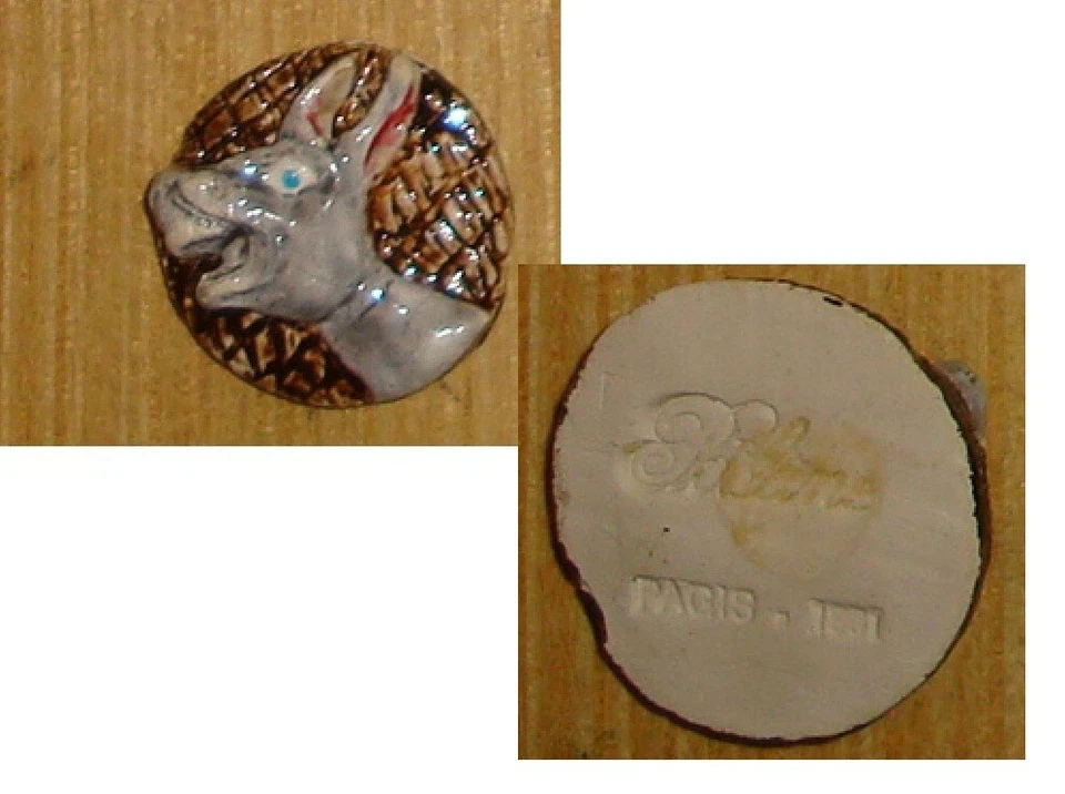 Fève publicitaire Pagis Poilane 1991 Ane Hurlant - Photo 1/1