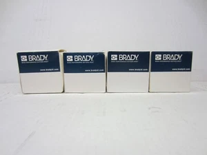 Brady PTL-110-145FR-GY(Y1144321) Flame Retardant Double Sided Tag(Lot of 4)(NEW) - Picture 1 of 3