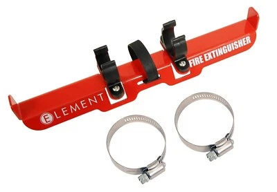 Element E100 40100 Fire Extinguisher Roll-Bar Cage  Mount Steel powder coated - Image 1 of 4