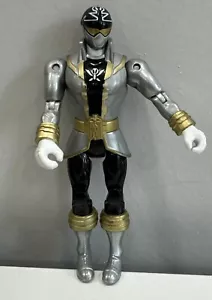 Bandai Power Rangers 5" Action Figure - Super Megaforce Silver Ranger - 2014 Toy - Picture 1 of 12