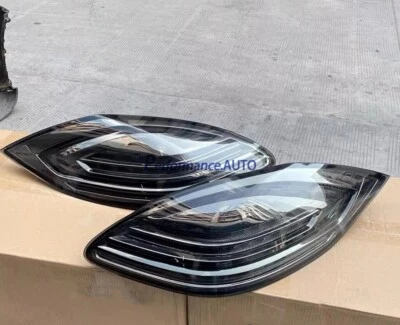 Smoke Black LED Rear Tail Lights Brake Lamp For 2010-13 Porsche Panamera 970.1 Foto 1 de 4