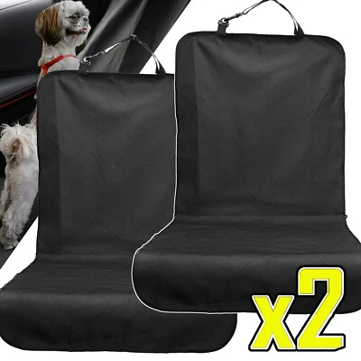 2x Car Front Row Car Seat Cover Protector Mat Auto Chair Cushion Pad Accessories - Image 1 of 4