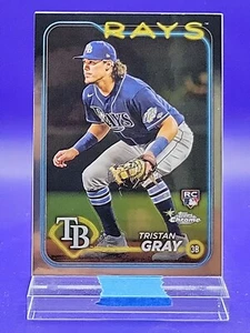 Tristan Gray 2024 Topps Chrome Rookie Card 🔥 Rays - Picture 1 of 2