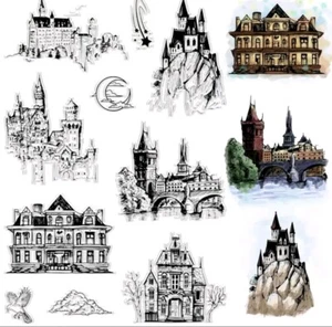 Tarjeta Sellos Claros Castillo NUEVO Envío Gratis - Imagen 1 de 2