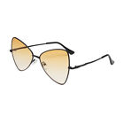 Triangle Metal Frame Sunglasses Fashion Colorful Lens Glasses Anti-UV Glasses TR
