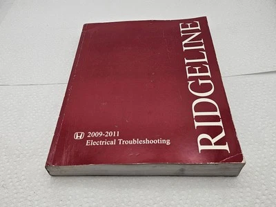 Diagramas de cableado manual de solución de problemas eléctricos Honda Ridgeline 2009 2010 2011 Foto 1 de 4