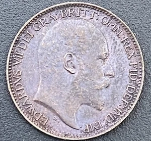 Nice 1903 Edward VII Farthing Coin Lot H49 - Picture 1 of 4