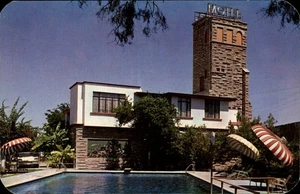 Mexico Monterrey,NLE Piscina del Hotel Anfa MX Nuevo Leon 1965 Postcard - Picture 1 of 2