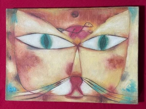 Paul Klee (handmade) Sealed Painting Oil on canvas Size 25x35 cm - Picture 1 of 4