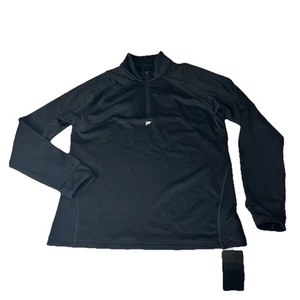 Fabletics Sweatshirt Herren Large The Apex Quarter Zip Pullover Schwarz Performance - Bild 1 von 9