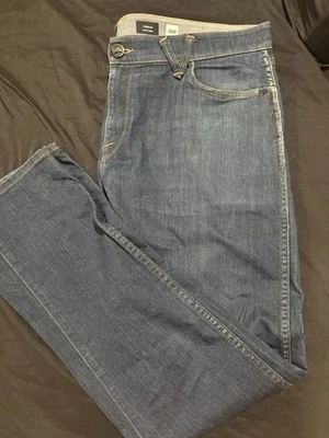 Volcom Vorta Men's Slim Straight Jeans 38x33 - Image 1 of 3
