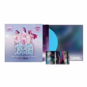 K-Pop Demon Hunters - Soundtrack, Vinyl Record, LP, Light Blue - Imagen 1 de 1