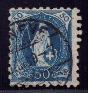 Suiza Michel Nº 62 B estampado - Imagen 1 de 2