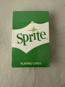 Sprite Coca Cola Mini Vintage Poker Original Playing Card Sealed - Picture 1 of 4