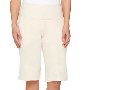 Bermudas Mujer con Control Lino Beige Control Abdomen XS Nuevas Foto 1 de 4