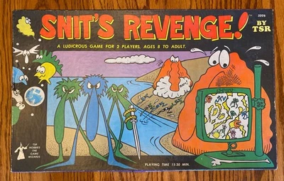 TSR Snits Revenge A Ludicrous Game Board Game Missing Pieces - See Pics - Image 1 of 4