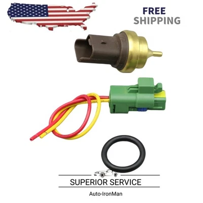 Engine Coolant Temperature Sensor Fit For 2007-2015 Mini Cooper 1.6L 2.0L Foto 1 de 4
