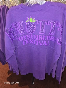 Maglia spirito Knott's Berry Farm 10° anniversario Boysenberry Festival tutte le taglie - Foto 1 di 2