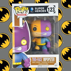 Funko Pop! DC Universe - Batman (als Two-Face) #123 *Verpackungsschaden* mit Protektor - Bild 1 von 9