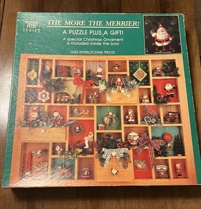 Vintage Springbock The More The Merrier Schmuck Regal 1000 Stück Weihnachten Puzzle - Bild 1 von 7