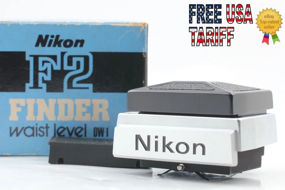[MINT in Box] Nikon DW-1 Waist Level Finder Export Model for F2 From JAPAN - Image 1 of 4