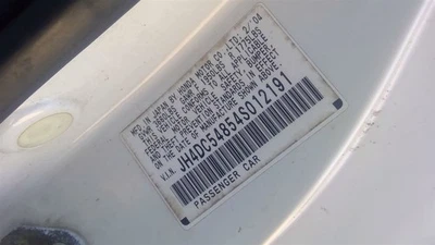 Cuarto de cristal derecho pasajero compatible con 02-06 RSX 254334 Foto 1 de 4