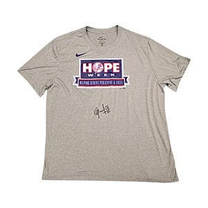 Oswaldo Cabrera Yankees Autographed Team Issued Hope Week Shirt (Cabrera LOA) - Picture 1 of 4