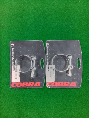 Abrazadera de escape, perno en T de acero inoxidable, 1 3/4 pulgadas, Harley-Davidson, tubo de arrastre, picadora Foto 1 de 3