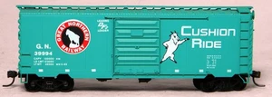HO Accurail #1534 40' PS1 Steel Boxcar Great Northern #39994 Construido - Imagen 1 de 5