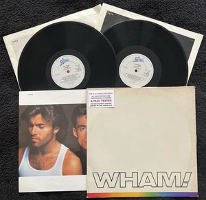 Wham – The Final (GREATEST HITS) 2 x Vinyl LP INNNERS/INSERT TESTED NM/VG VIDEO - Picture 1 of 18