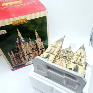 Lemax Caddington Cathedral beleuchtetes Gebäude Weihnachtsdorf Grace in Box  - Bild 1 von 3