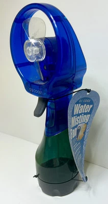 Ventilador de nebulización O2 COOL Deluxe disparador de compresión de agua ventilador de mano a batería Foto 1 de 3